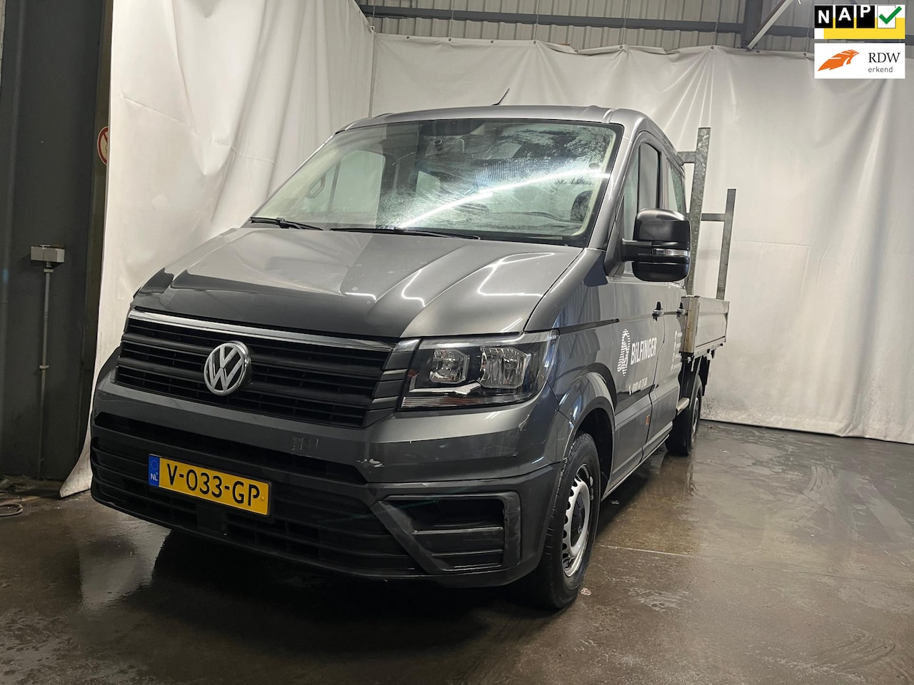 Volkswagen Crafter - 35 2.0 TDI L3 DC Highline - Rechter Zijschade - BTW - AutoWereld.nl