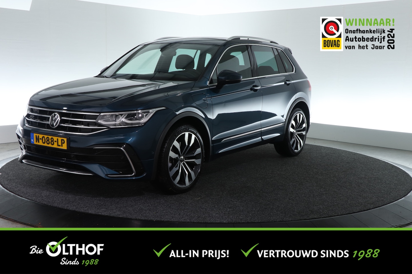 Volkswagen Tiguan - 1.4 TSI eHybrid R-Line Business+ | TREKHAAK | ADAP. CRUISE | STOELVERW. | - AutoWereld.nl