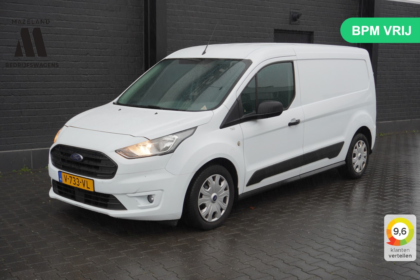 Ford Transit Connect - 1.5 EcoBlue 100PK L2 EURO 6 - Airco - Cruise - Trekhaak - € 11.950,- Excl. - AutoWereld.nl