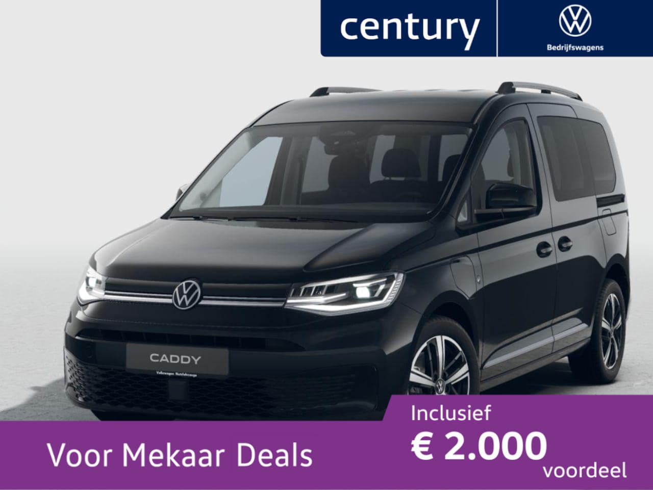 Volkswagen Caddy - Bedrijfswagens Kombi Style 1.5 eHybrid EU6 85 kW (115 pk) 2755 mm 6 ver - AutoWereld.nl