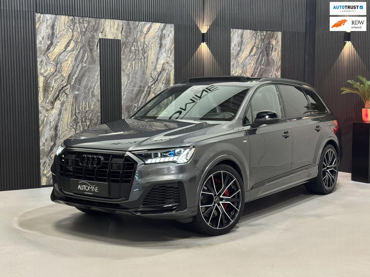 Audi Q7 - 55 TFSI e Quattro 3x S-Line|PANO||HUD|RS SEATS|MEMORY|SFEER|MATRIX - AutoWereld.nl
