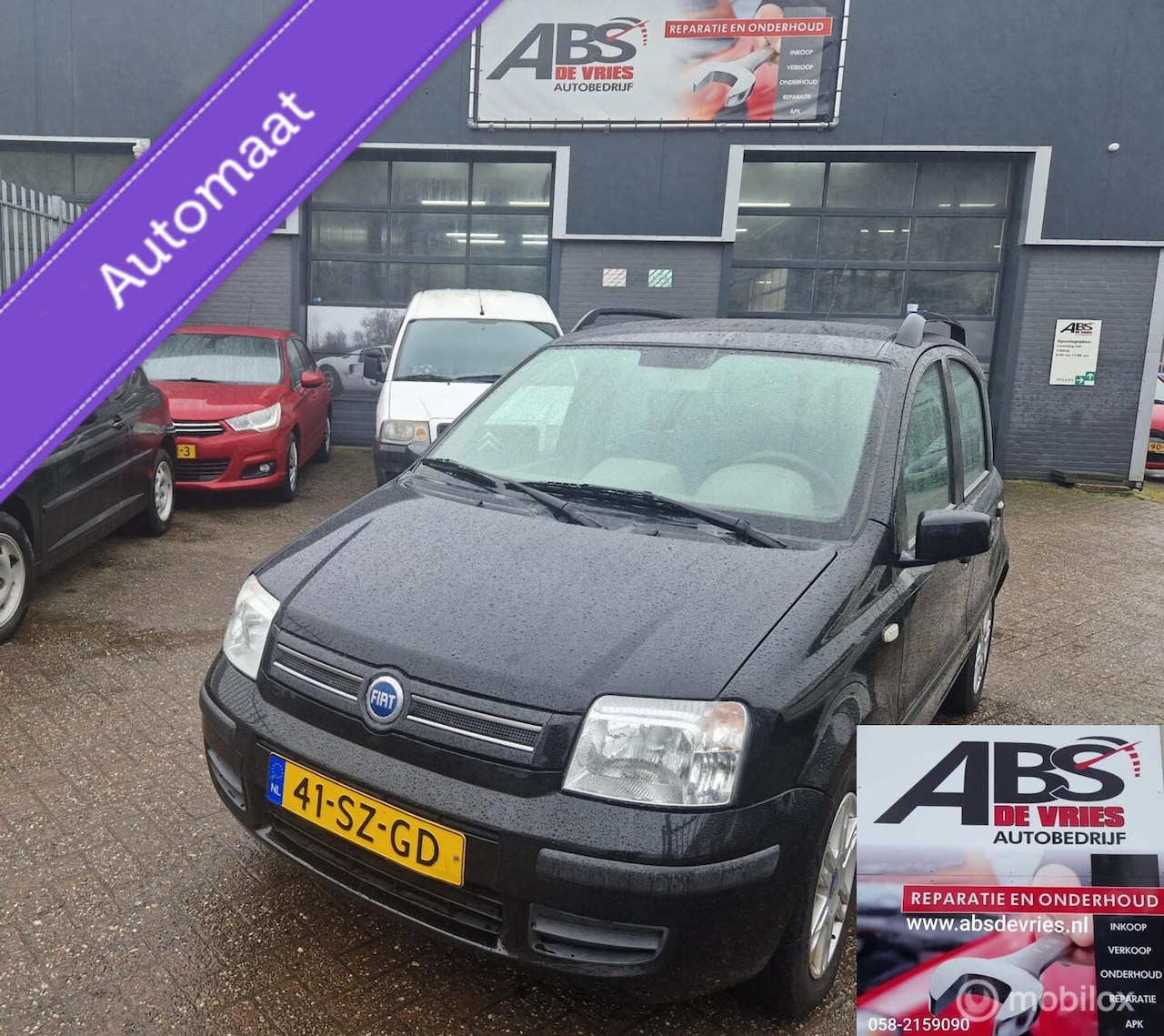 Fiat Panda - 1.2 AUTOMAAT AIRCO APK MAART 2027 - AutoWereld.nl