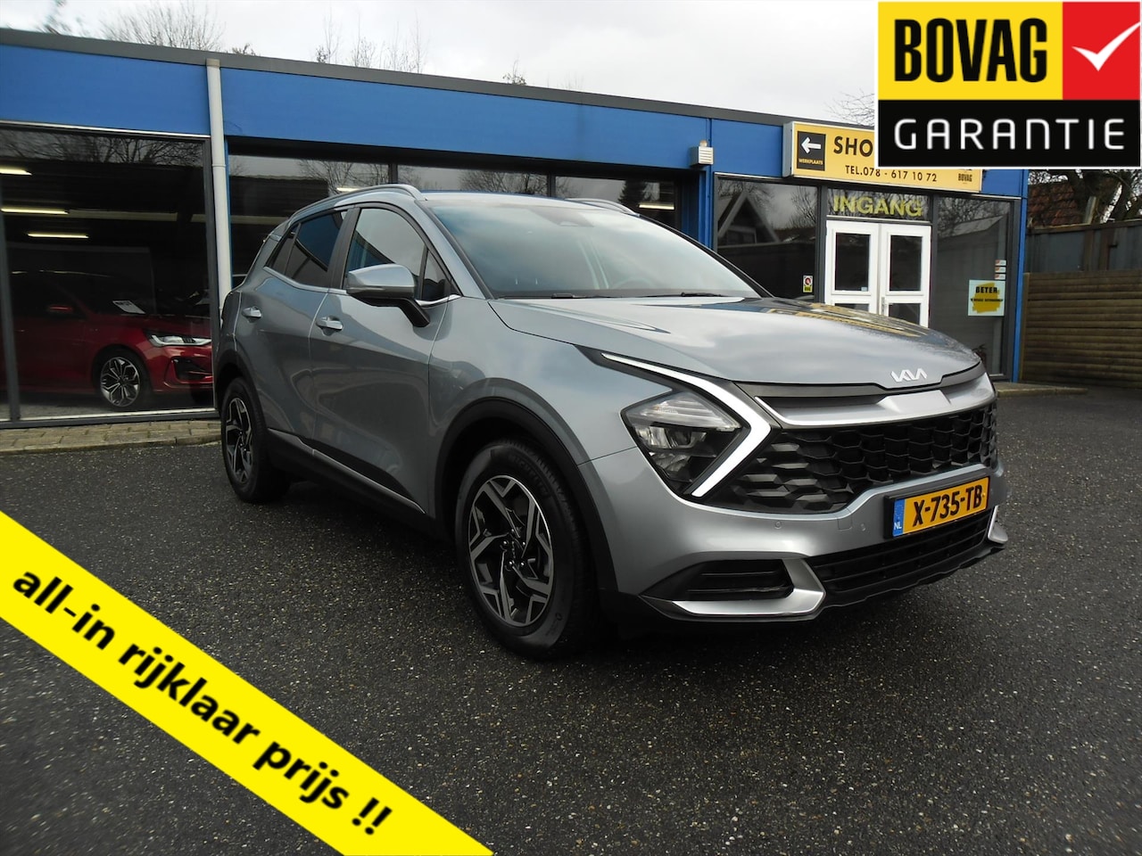 Kia Sportage - 1.6 T-GDi MHEV Hybrid Automaat Dynamic Plus Line Nav Ecc Lmv Camera Pdc Led Rijklaarprijs - AutoWereld.nl