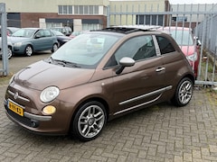 Fiat 500 - 0.9 TwinAir Blackjack UNIEKE UITVOERING SCHUIF PANORAMA l LEER l AIRCO l LMV l PDC l MTF l