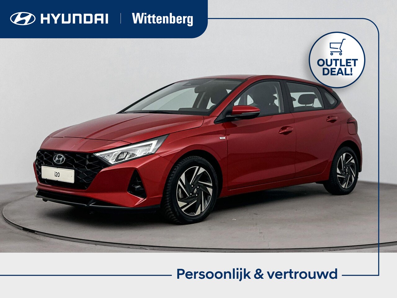 Hyundai i20 - 1.0 T-GDI Comfort Aut. | Nu 19899,- !! | Stoel + stuurverwarming | All Season | Apple Carp - AutoWereld.nl