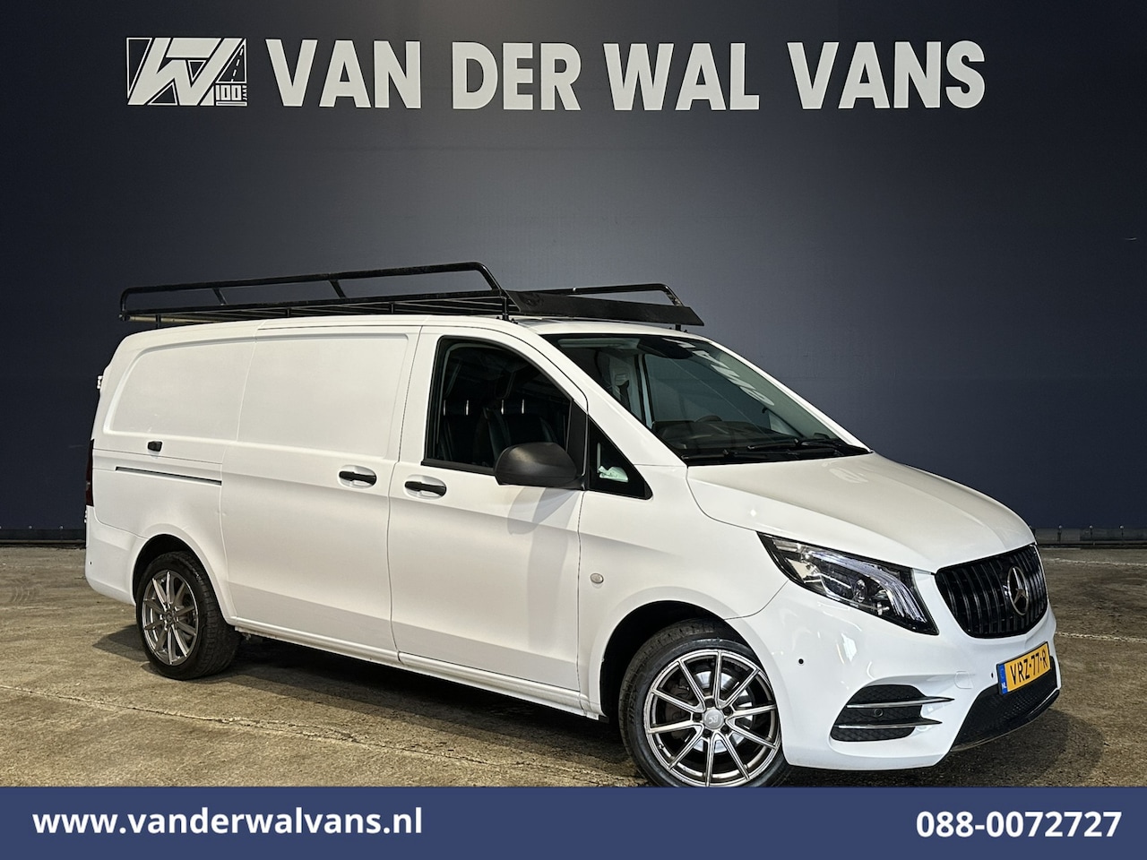 Mercedes-Benz Vito - 116 CDI 164pk L2H1 Euro6 Airco | LM-velgen | Imperiaal | AMG | LED | Cruisecontrol | Leder - AutoWereld.nl