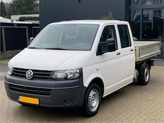 Volkswagen Transporter - 2.0 TDI L2H1 DUBBELE CABINE OPEN LAADBAK NIEUWSTAAT