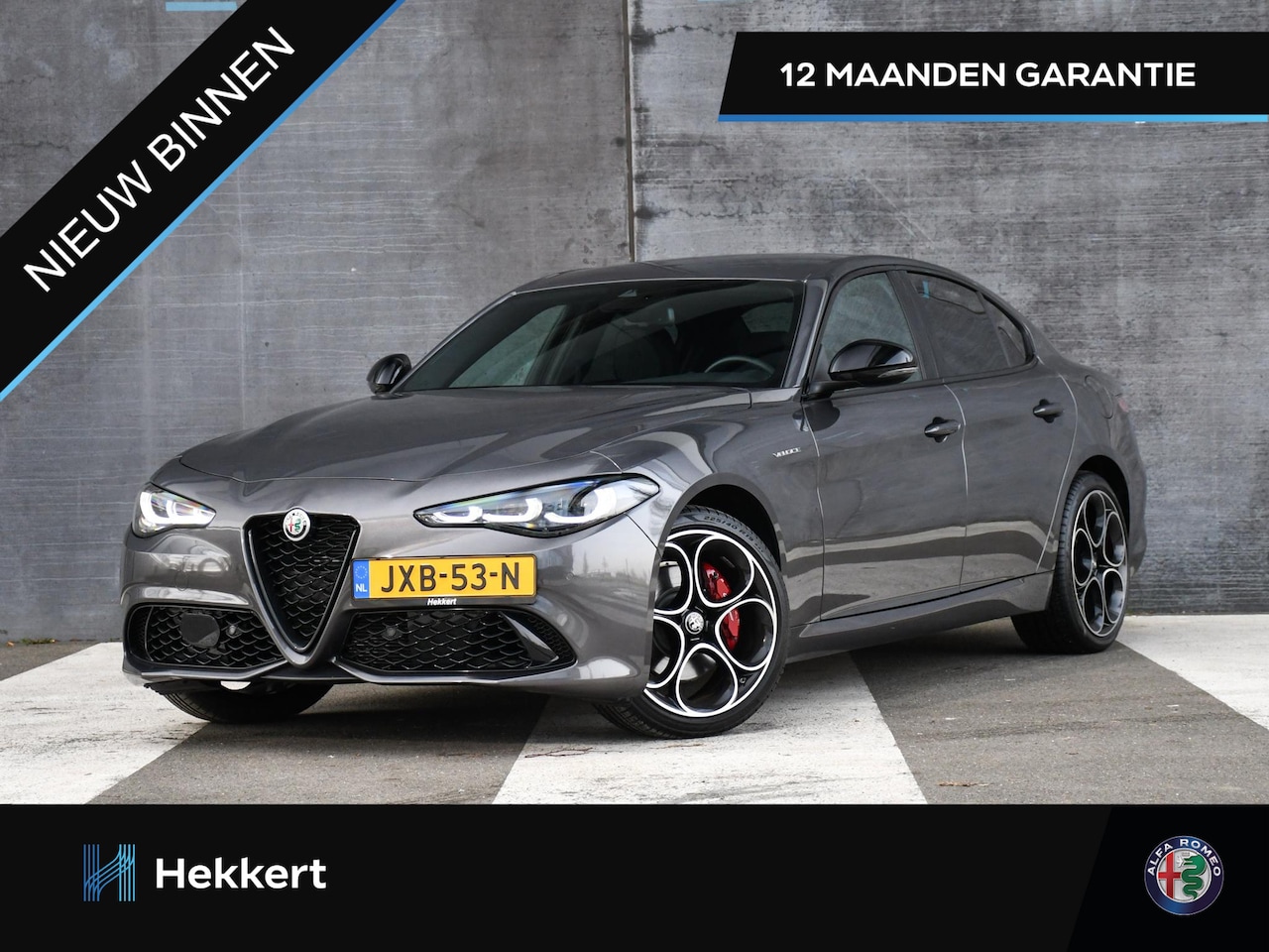 Alfa Romeo Giulia - Veloce 2.0 Turbo 280pk AWD Automaat DEALER OND. | 19''LM | DODE HOEK | ADAPT. CC | PDC + C - AutoWereld.nl