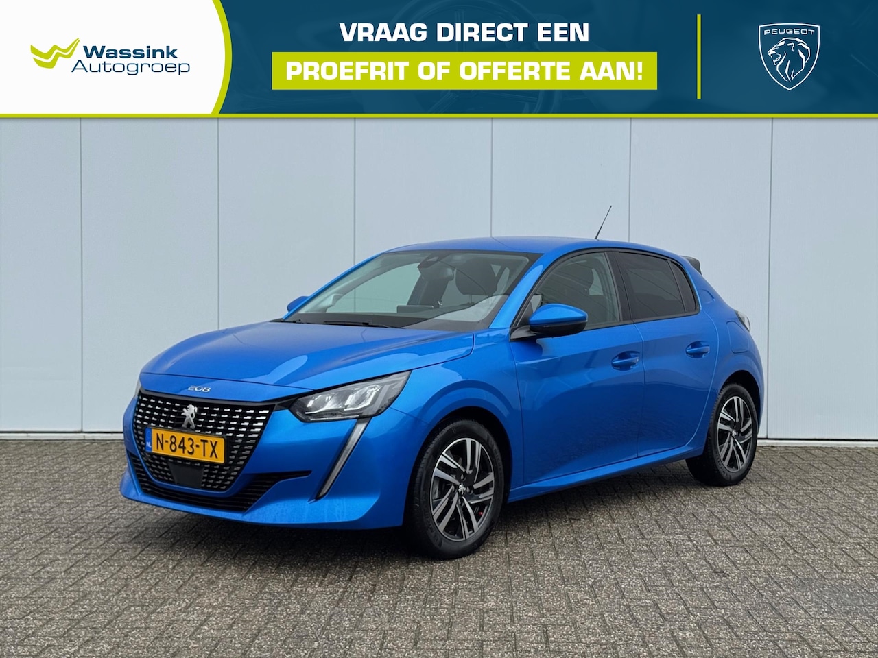 Peugeot 208 - 1.2 PureTech 100pk EAT8 Allure Pack | Navigatie | Camera | CarPlay | Led | - AutoWereld.nl