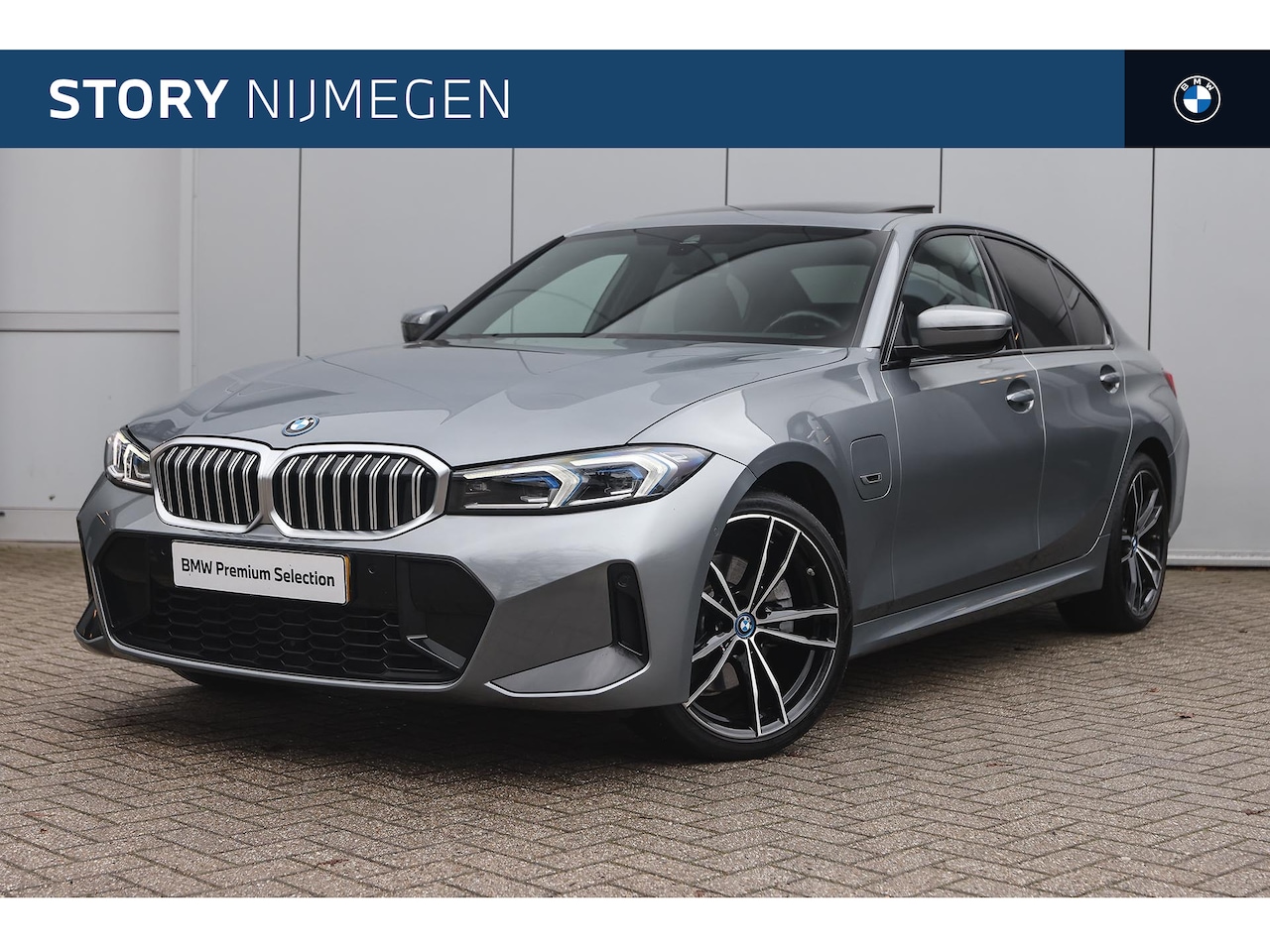 BMW 3-serie - 320e High Executive M Sport Automaat / Schuif-kanteldak / Sportstoelen / Achteruitrijcamer - AutoWereld.nl