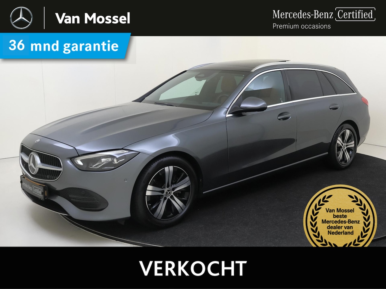 Mercedes-Benz C-klasse Estate - 180 Luxury Line /Panoramadak /CarPlay - AutoWereld.nl