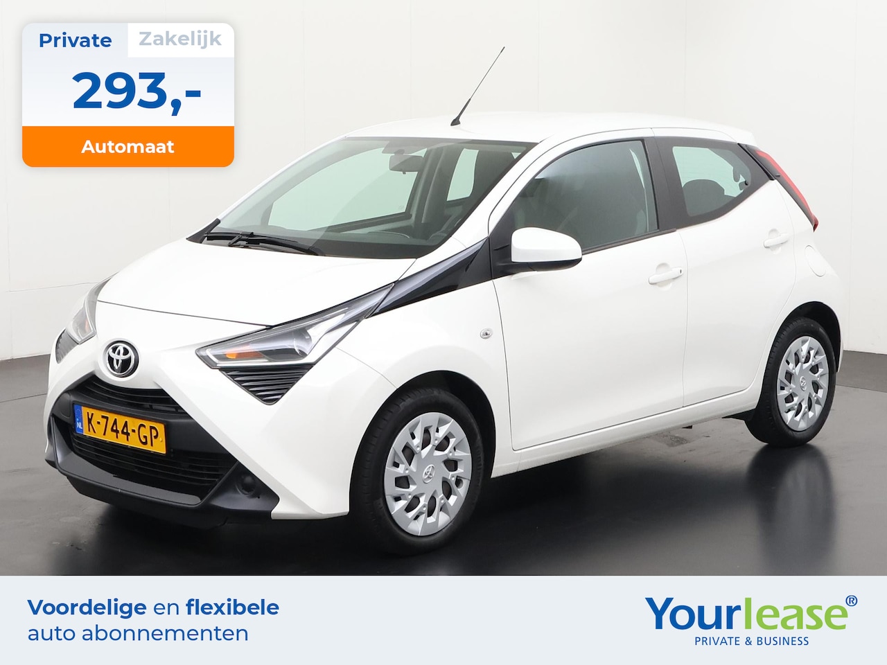 Toyota Aygo - 1.0 VVT-i x-play Automaat | All-in 293,- Private Lease | Direct uit voorraad - AutoWereld.nl