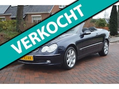 Mercedes-Benz CLK-klasse Cabrio - 200 K. leer/navi/nw ketting