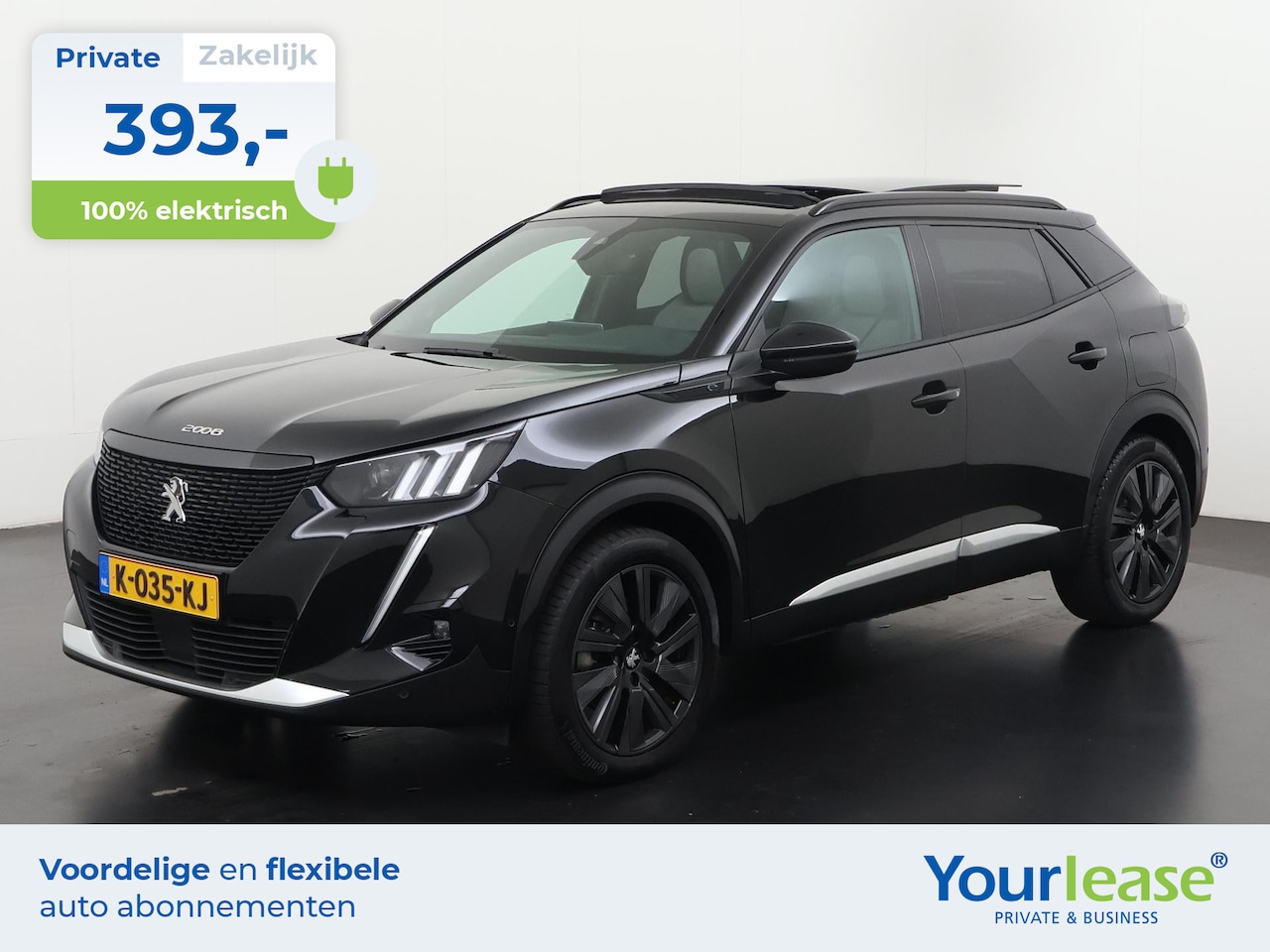 Peugeot e-2008 - EV GT 50 kWh 3 fase | All-in 393,- Private Lease | Direct uit voorraad - AutoWereld.nl