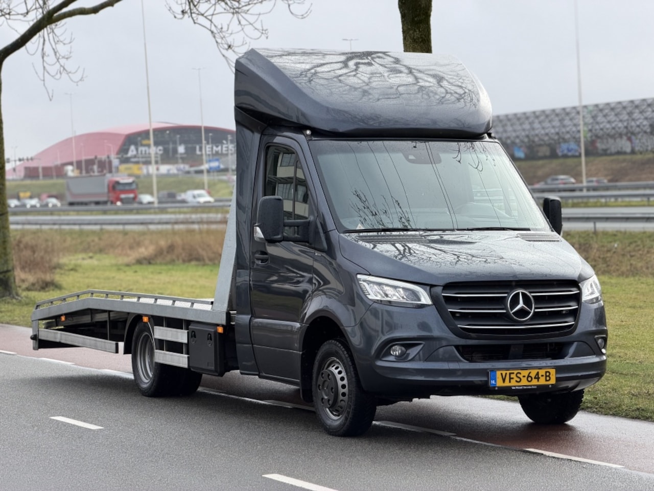 Mercedes-Benz Sprinter - Sprinter 519 3.0 CDI V6 Luchtvering Oprijwagen Autotransporter - AutoWereld.nl