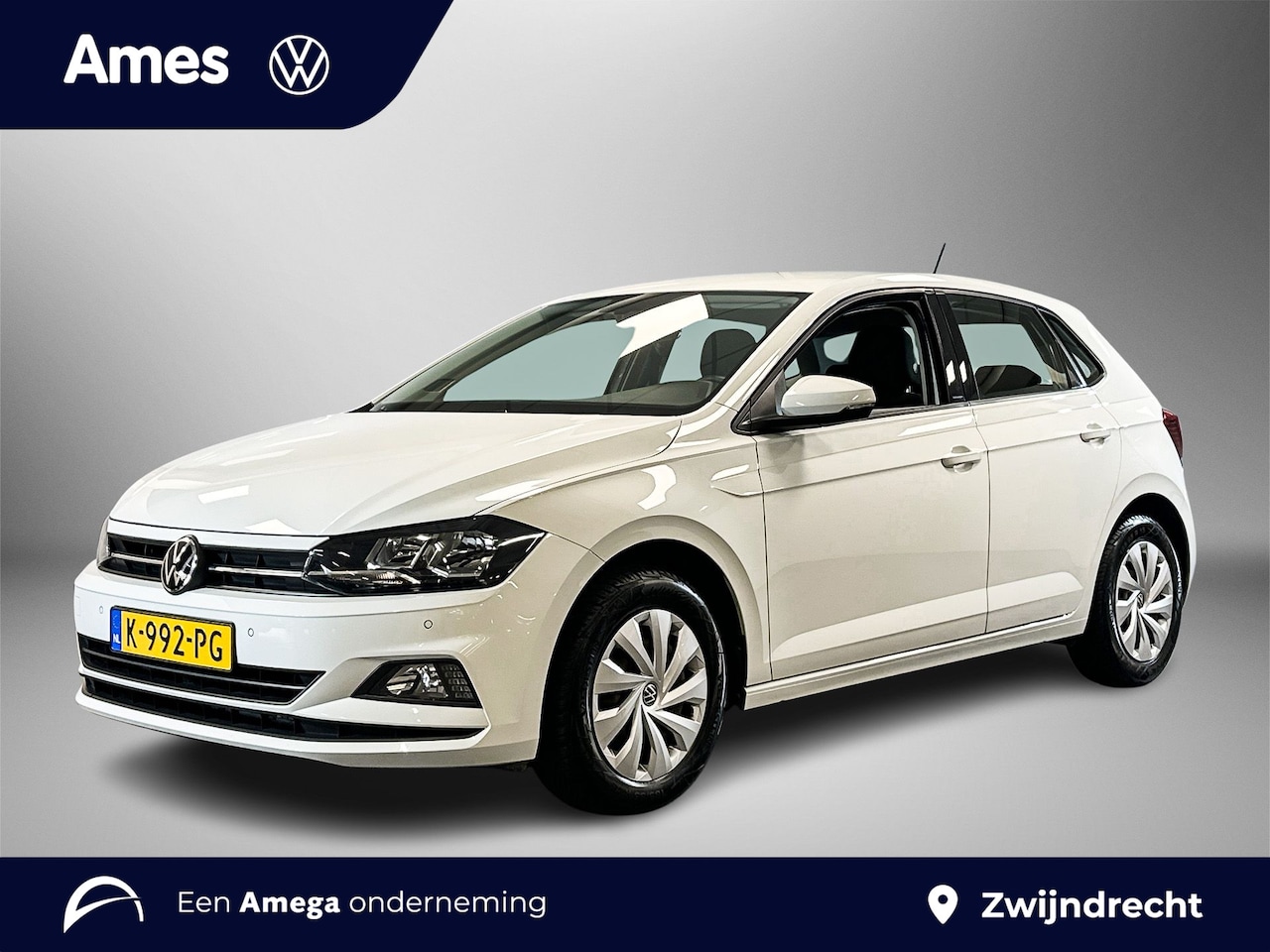 Volkswagen Polo - 1.0 95pk TSI Comfortline Business Adaptive cruise control | Parkeersensoren | Navigatiesys - AutoWereld.nl
