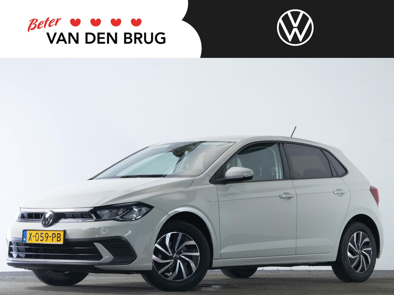 Volkswagen Polo - 1.0 TSI 95 PK Life | LED | Navigatie | Adaptieve Cruise Control | Lichtmetalen Velgen | - AutoWereld.nl