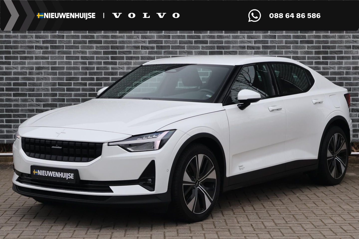 Polestar 2 - Long Range Single Motor 78 kWh | Pilot lite pack | Adaptive cruise control | 360 camera | - AutoWereld.nl