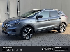 Nissan Qashqai - 1.2 Tekna + / Trekhaak / Distributieketting Vervangen 5-2024 / Stoelverwarming / Panoramad