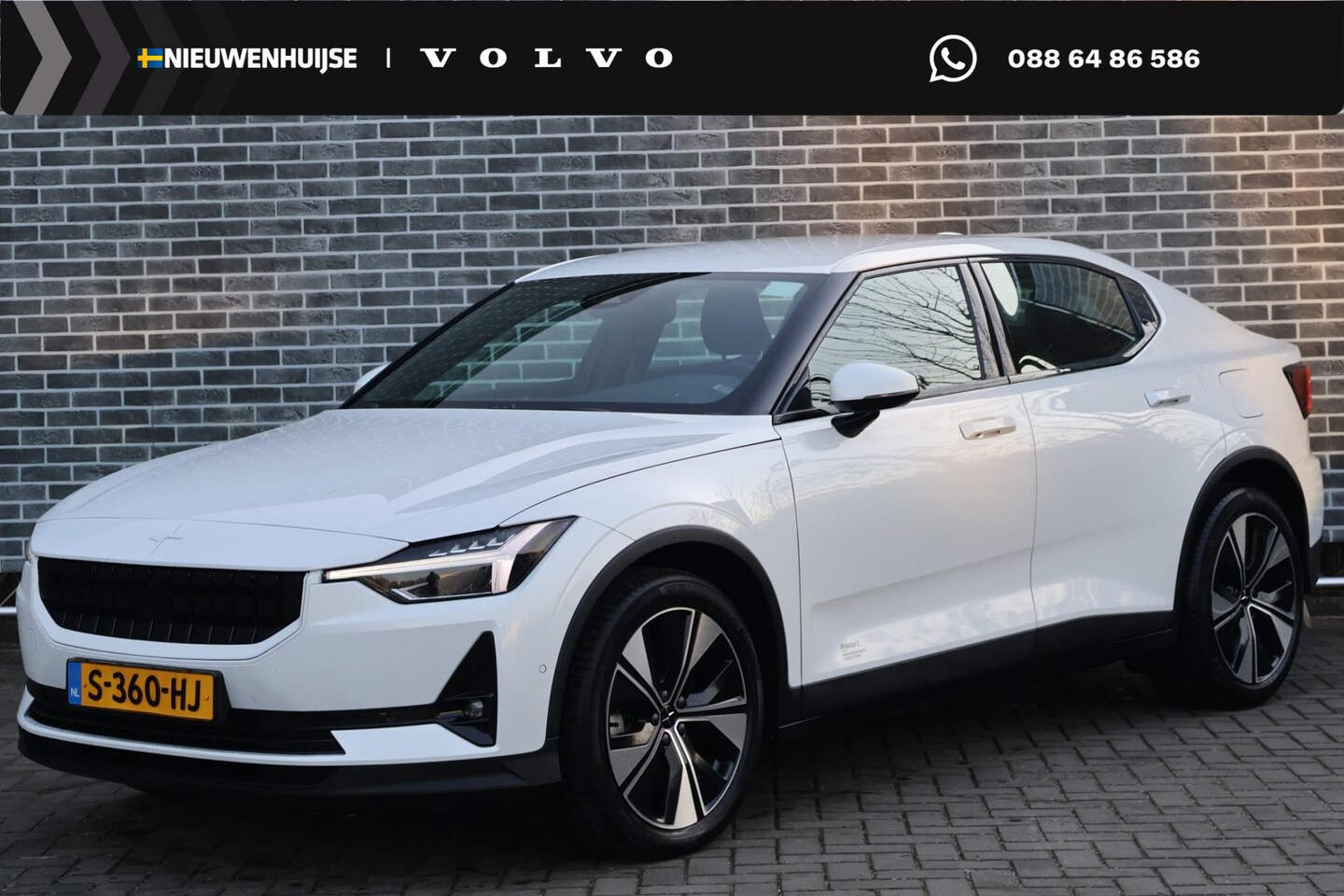 Polestar 2 - Long Range Single Motor 78 kWh | Pilot Lite | Adaptieve Cruise control | 360 camera | Stoe - AutoWereld.nl