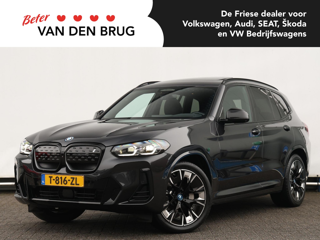 BMW iX3 - High Executive 80 kWh | Harman Kardon | Pano | HUD | 360° camera | Stuurverwarming | Elekt - AutoWereld.nl