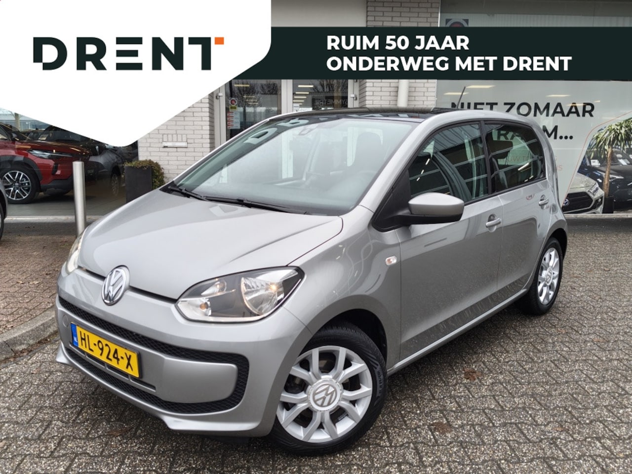 Volkswagen Up! - 1.0 move up! BlueMotion | El. Schuifkanteldak | Navi | Sensoren - AutoWereld.nl