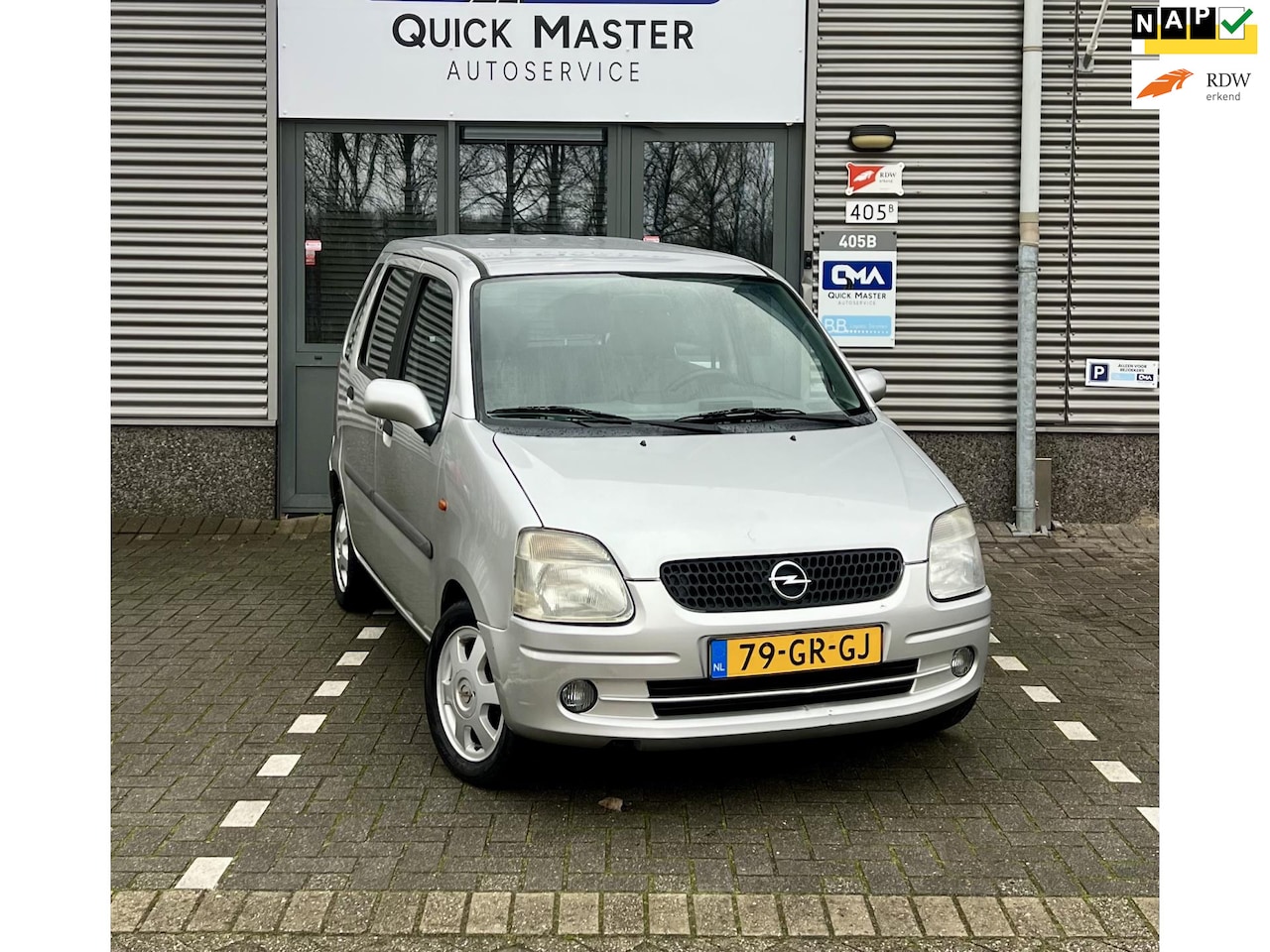 Opel Agila - 1.2-16V Elegance - NAP - Met nieuwe APK - AutoWereld.nl