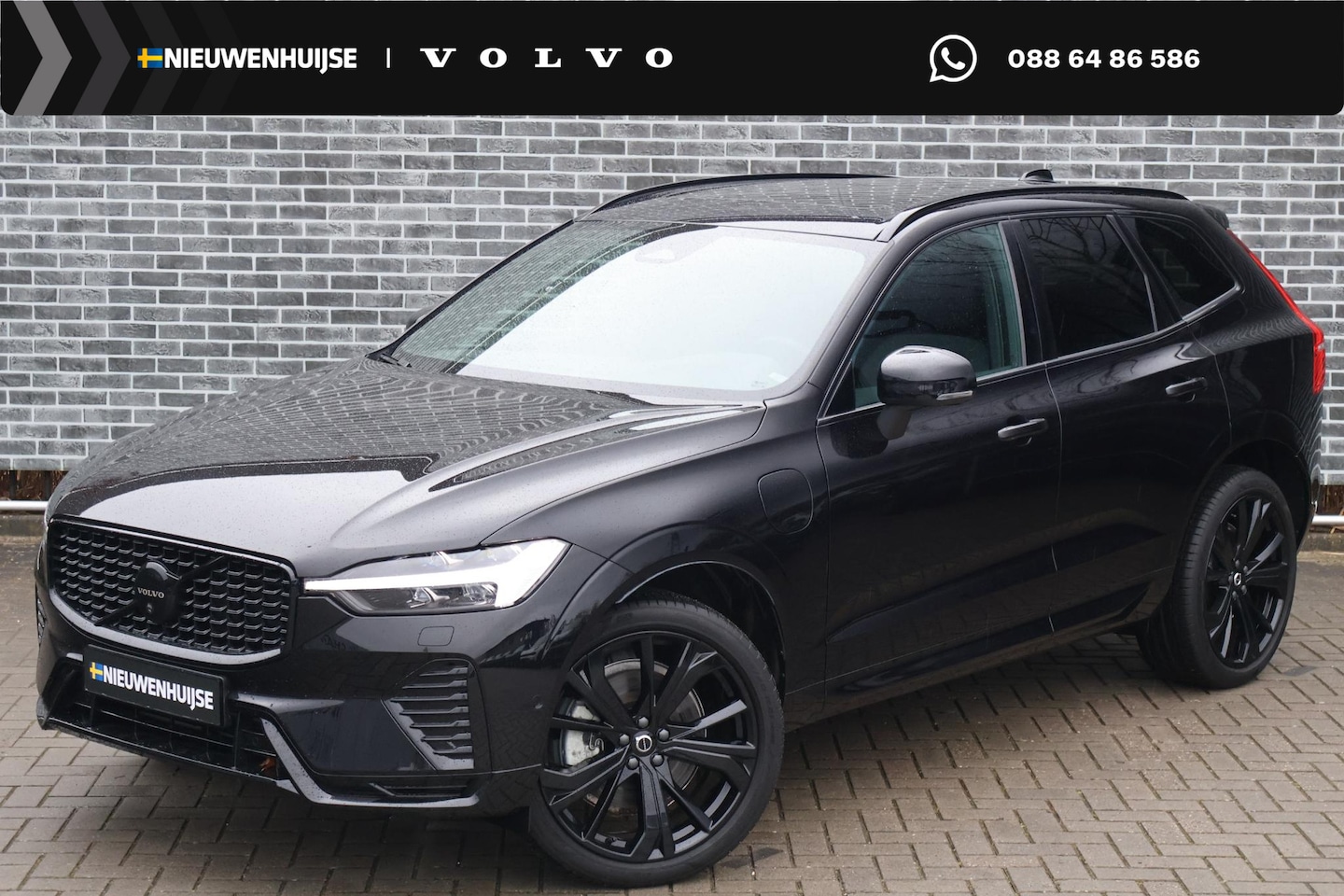 Volvo XC60 - 2.0 T8 Plug-in hybrid AWD Plus Black Edition | Adaptieve Cruise Control | Panoramadak | St - AutoWereld.nl