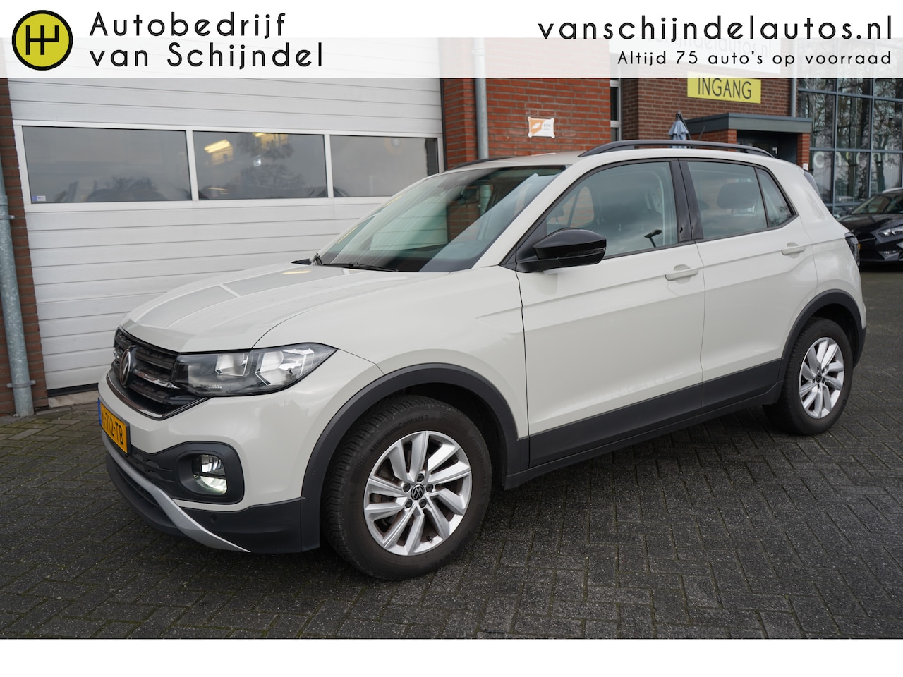 Volkswagen T-Cross - 1.0 TSI 111PK LIFE ORIGINEEL NEDERLANDS NAVIGATIE ANDROID-APPLECARPLAY ECC AIRCO ADAPTIEVE - AutoWereld.nl