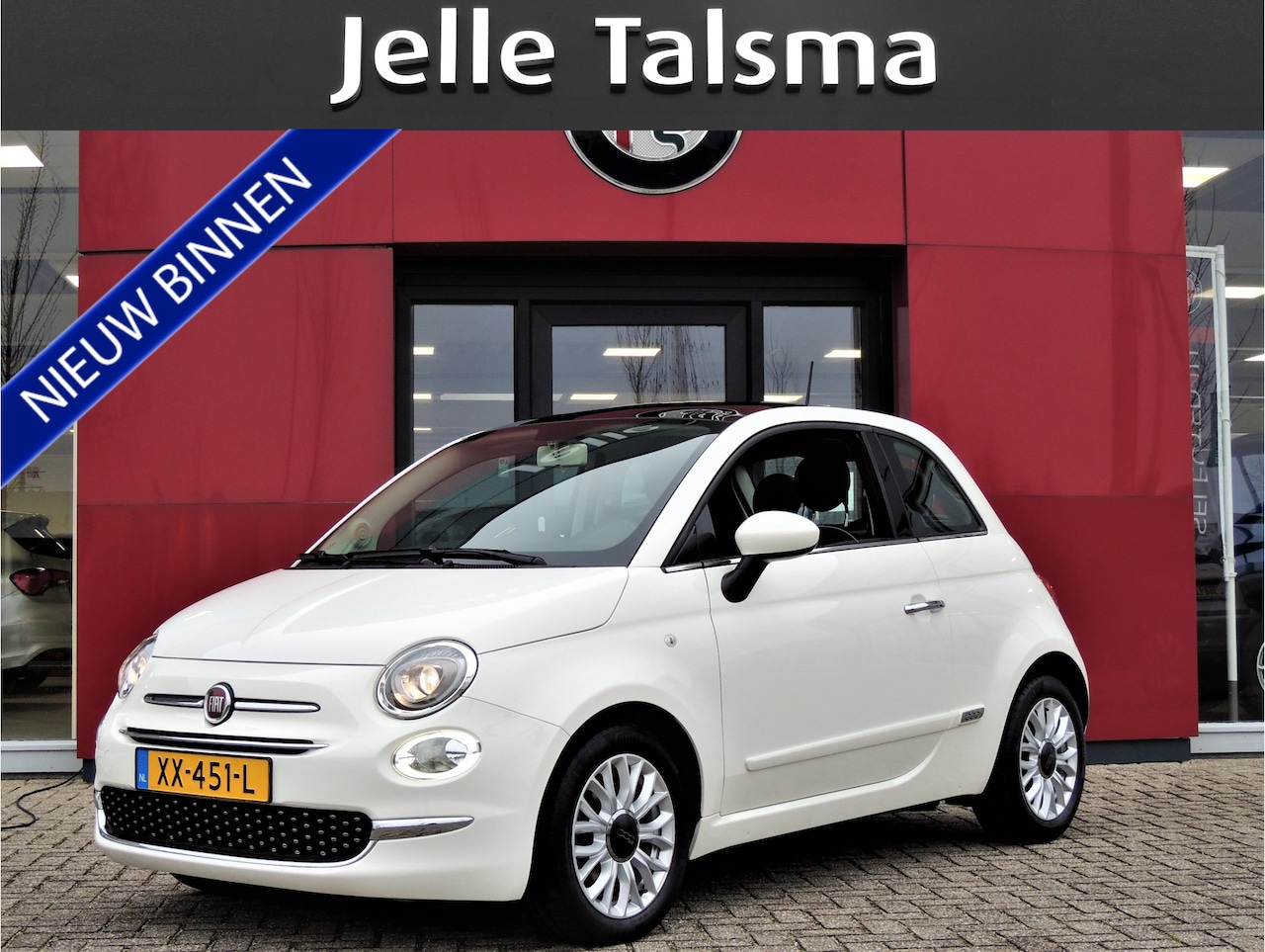 Fiat 500 - TwinAir 81PK Lounge | Apple/Android Carplay | Cruise | Climate control | Navigatie | - AutoWereld.nl