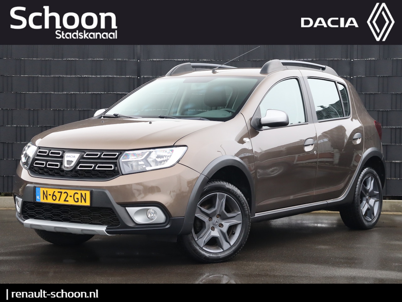 Dacia Sandero Stepway - 0.9 TCe SL Automaat | Navigatie | Trekhaak | Cruise Control | Airco - AutoWereld.nl