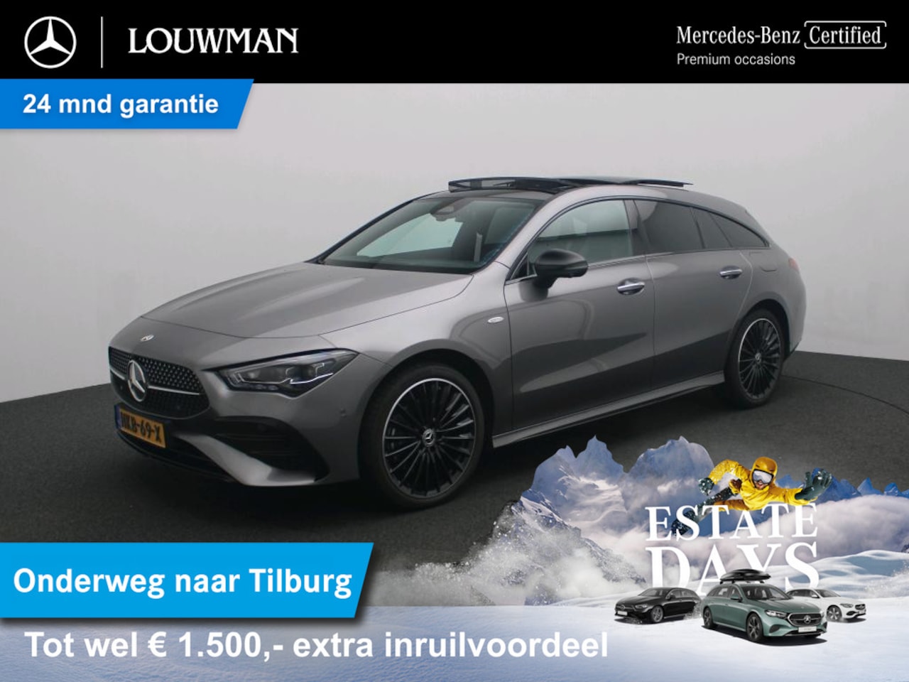 Mercedes-Benz CLA-klasse Shooting Brake - 250 e Business Solution AMG AMG Line | Night Pakket |Panorama Schuif-Kanteldak | Memory St - AutoWereld.nl