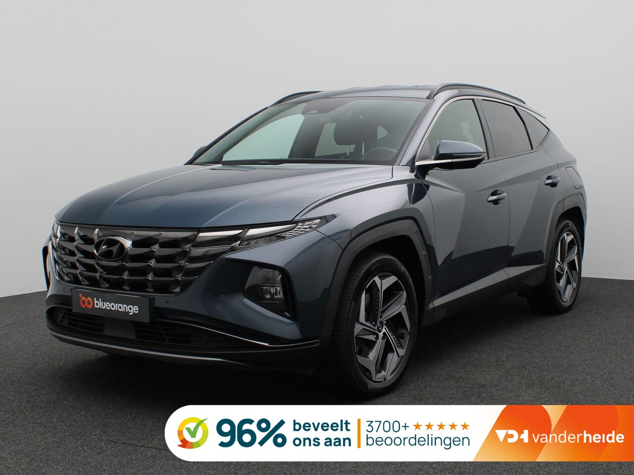 Hyundai Tucson - 1.6 T-GDI PHEV Premium 4WD 265PK SOH 100%, Trekhaak, 360gr. Camera, 19" LM Velgen, Dodehoe - AutoWereld.nl