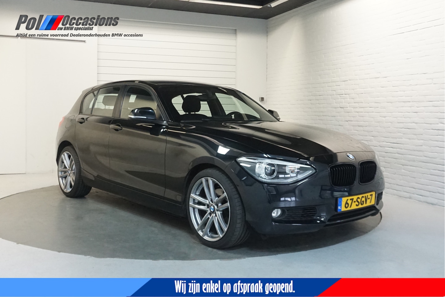 BMW 1-serie - 118i Sportline | Automaat | Navigatie | 118 - AutoWereld.nl
