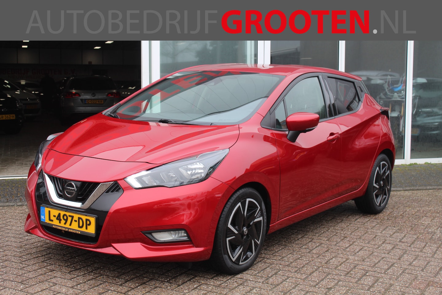 Nissan Micra - 1.0 IG-T Tekna//Camera//Cruise!! - AutoWereld.nl