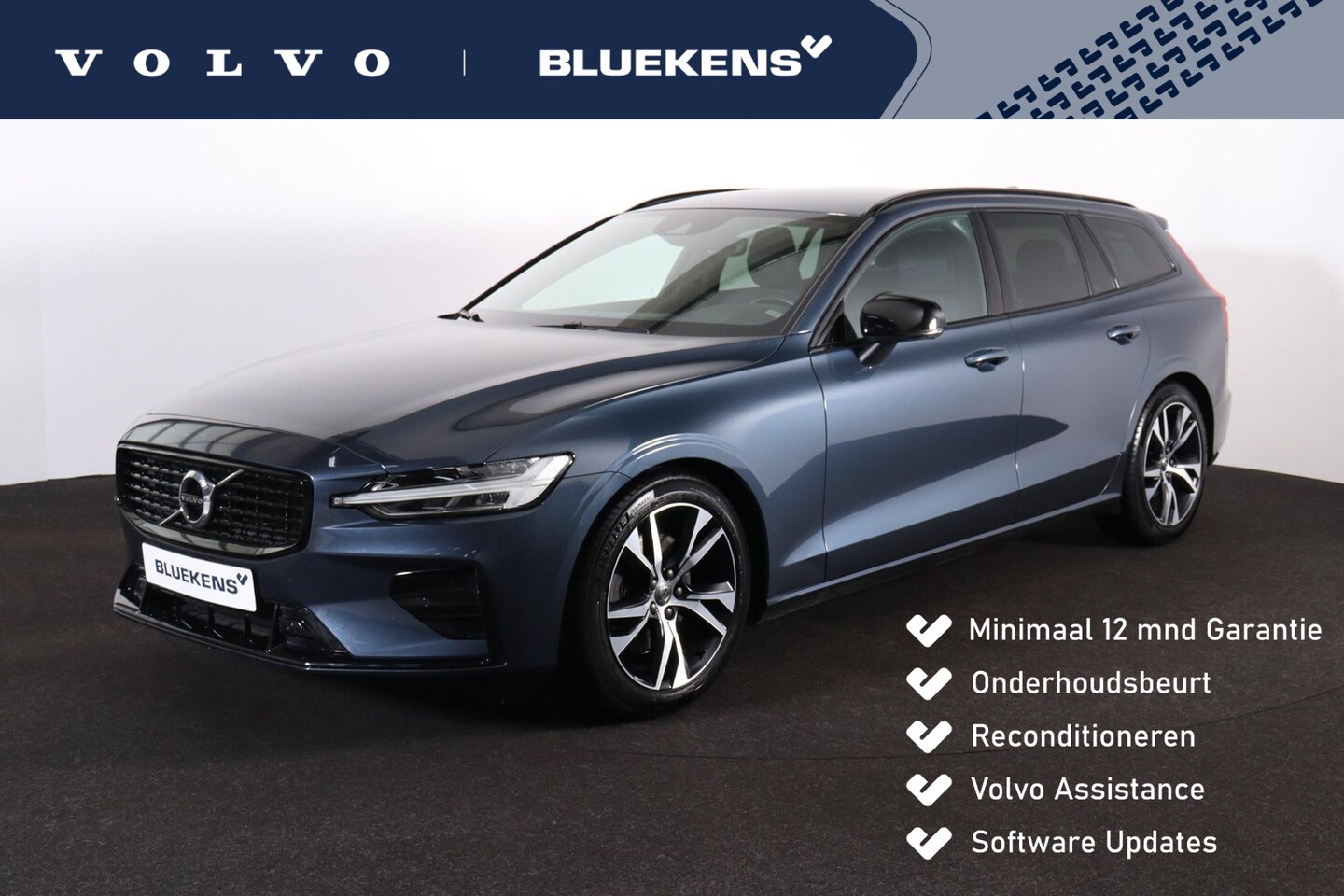 Volvo V60 - B3 R-Design - Intellisafe Assist - LED-koplampen - Verwarmbare voorstoelen - Verwarmbaar s - AutoWereld.nl