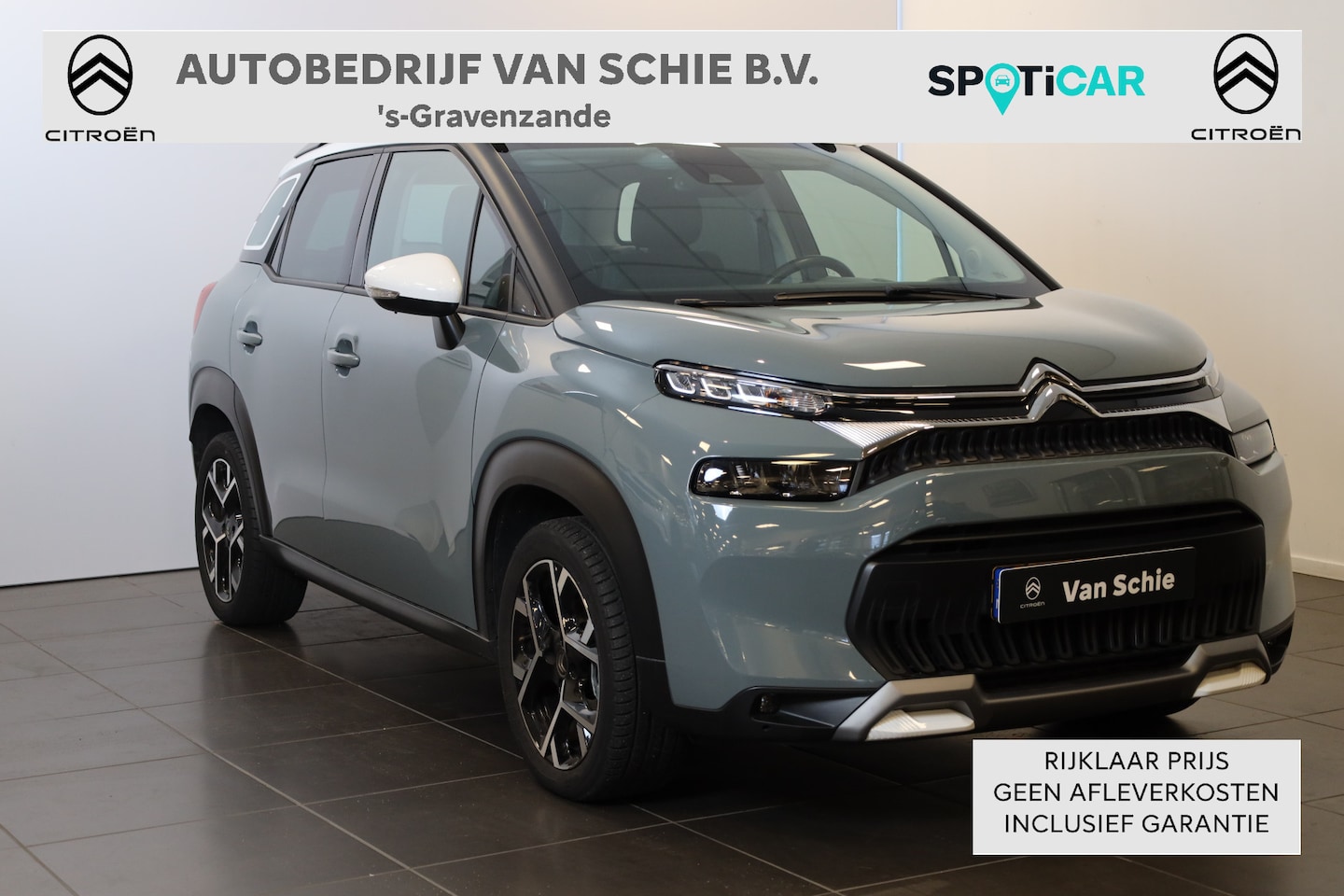 Citroën C3 Aircross - PT 130 Shine Automaat-6 Navi | 17" | Camera | Leer - AutoWereld.nl