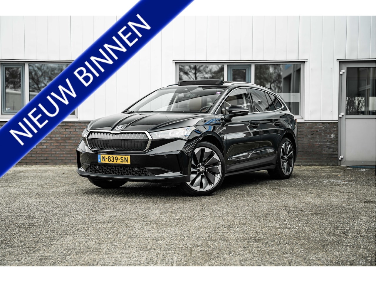Skoda Enyaq iV - 80 | Pano | Trekhaak | Full leder | Stoel + stuurverw - AutoWereld.nl