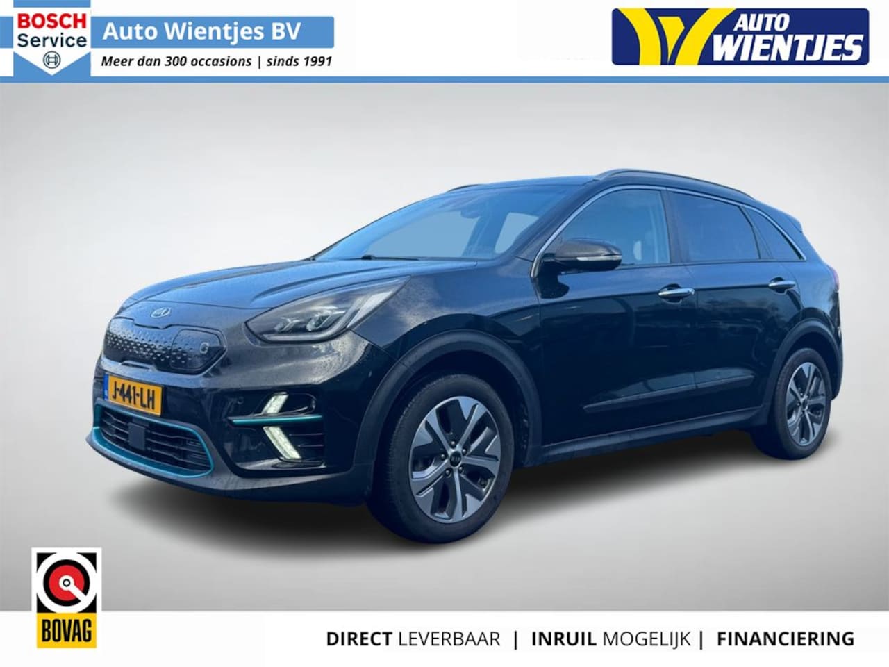 Kia e-Niro - ExecutiveLine 64kWh 3-Fase | SoH 100% | Leer | Navi - AutoWereld.nl
