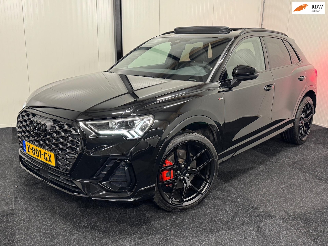 Audi Q3 - 40 TFSI quattro S-line 2022 CARBON/VOSSEN/21"/KEYLESS/MEMORY/MATRIX/MEMORY/PANO/NIEUWSTAAT - AutoWereld.nl