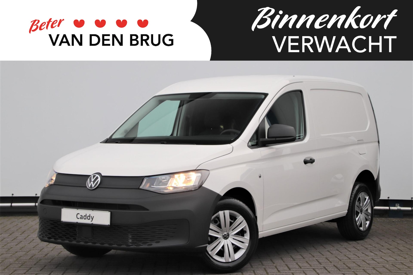 Volkswagen Caddy Cargo - 2.0 TDI 75pk Comfort | Airco | Cruise control | PDC | Digital cockpit | Navigatie via App - AutoWereld.nl