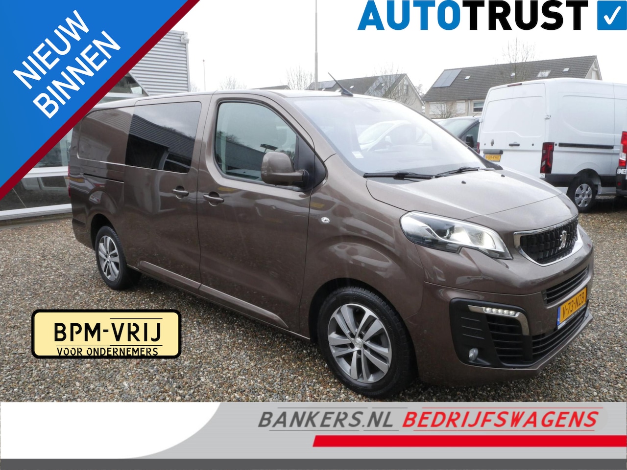Peugeot Expert - 2.0 BlueHDI 180PK, L3, Dubbel Cabine, Automaat, 2 x Schuifdeur, Airco - AutoWereld.nl