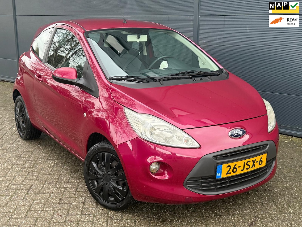 Ford Ka - 1.2 Titanium/Airco/Elek ramen/Nw APK - AutoWereld.nl