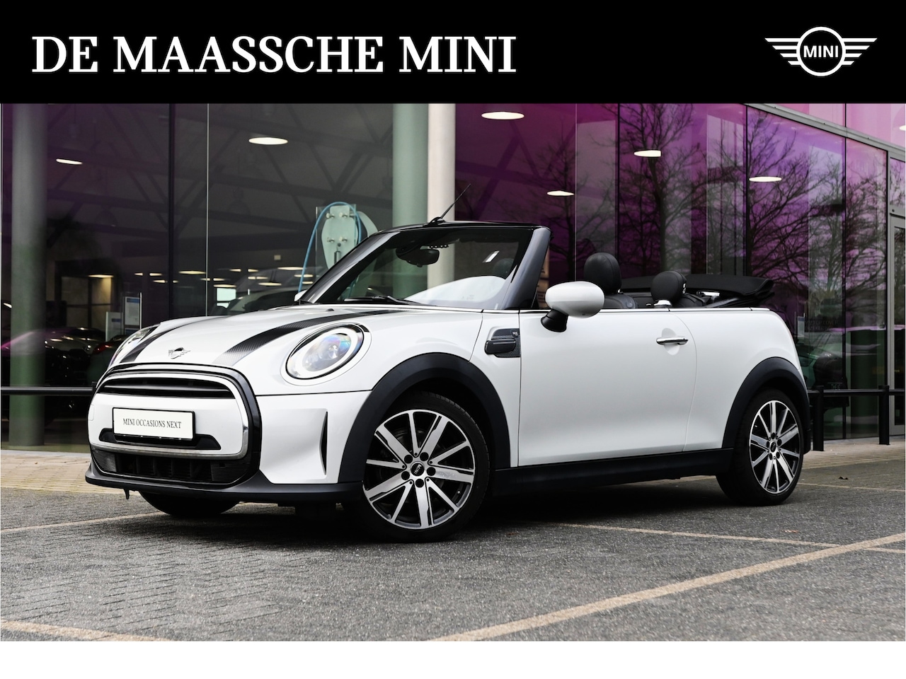 MINI Cabrio - Cooper Automaat / Sportstoelen / Comfort Access / Achteruitrijcamera / Head-Up / Adaptieve - AutoWereld.nl