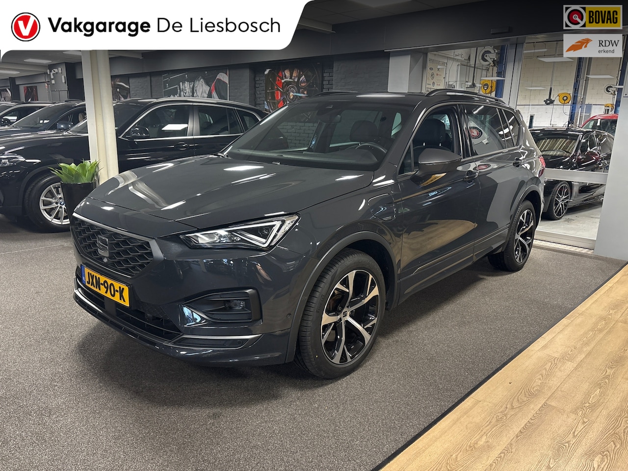 SEAT Tarraco - 1.4 TSI e-Hybrid PHEV FR 1.4 TSI e-Hybrid PHEV FR,leer,navi,camera,pano,trekhaak,apple carplay - AutoWereld.nl