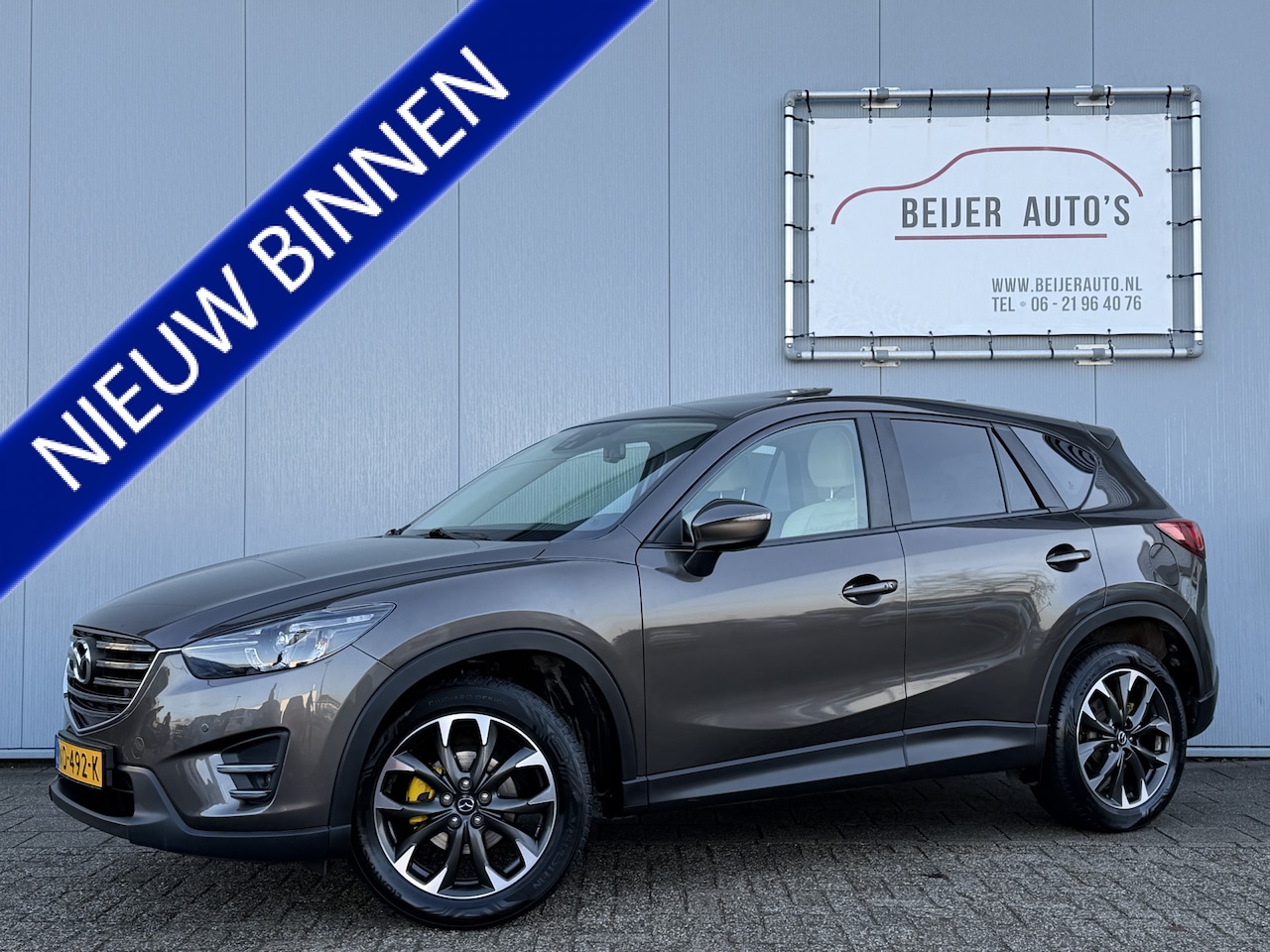 Mazda CX-5 - 2.0 SkyActiv-G 160 GT-M 4WD Automaat/Schuifdak/Trekhaak. - AutoWereld.nl