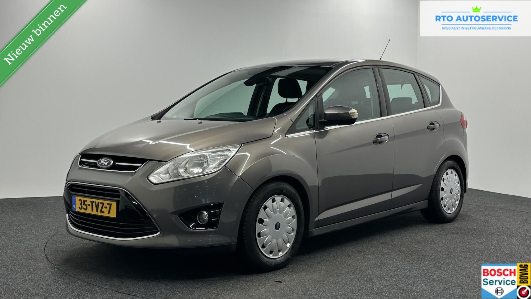 Ford C-Max - 1.6 EcoBoost Titanium TREKHAAK ECC CRUISE CONTROL. - AutoWereld.nl