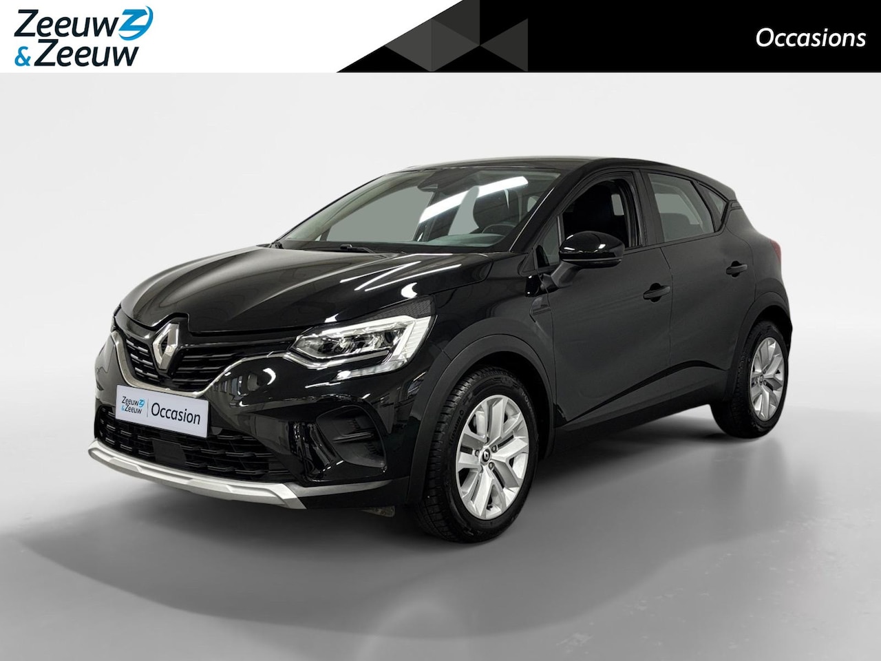 Renault Captur - 1.6 E-Tech Hybrid 145 Zen AUTOMAAT AIRCO CRUISE CONTROLE HOGE INSTAP PARKEERSENSOREN APPLE - AutoWereld.nl