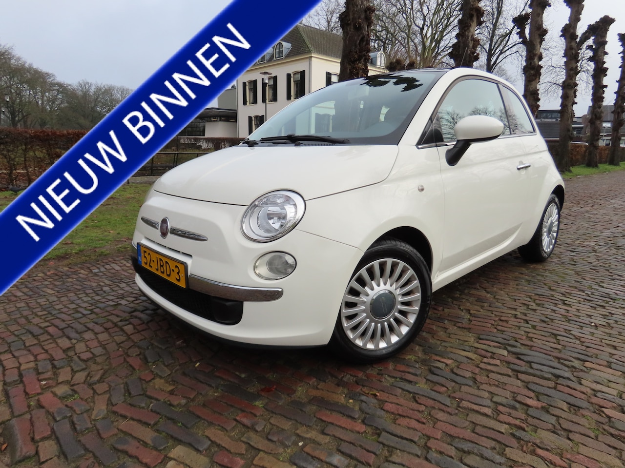 Fiat 500 - 1.2 Lounge Automaat Panoramadak Airco Lm Velgen ***95464 KM!! N.A.P*** - AutoWereld.nl