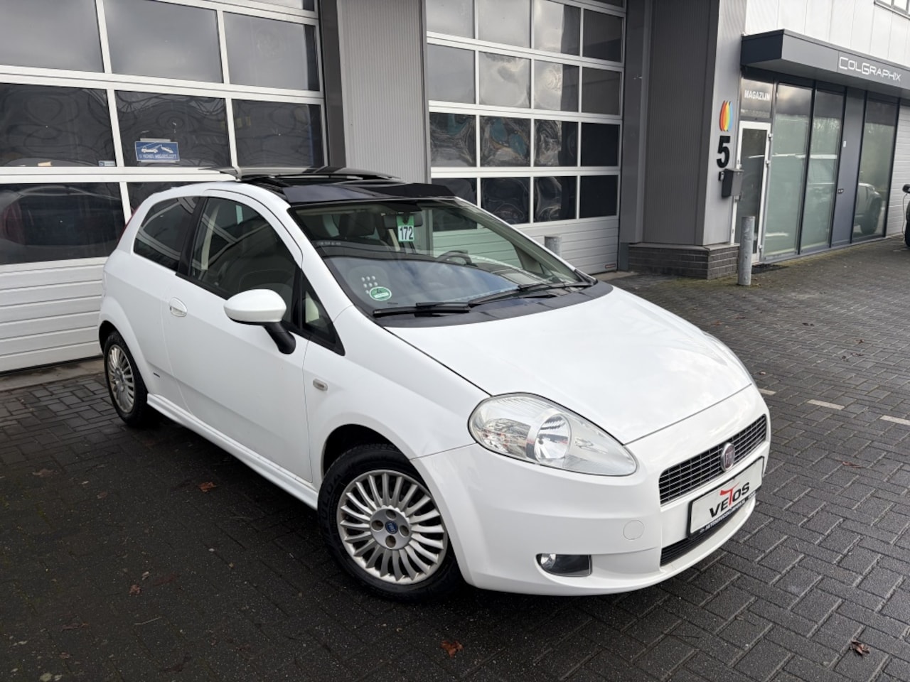 Fiat Grande Punto - 1.4 GT Turbo / Groot Panodak / - AutoWereld.nl
